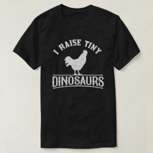 T-SHIRT J'ÉLÈVE DE PETITS DINOSAURS CHICKKLOVER
