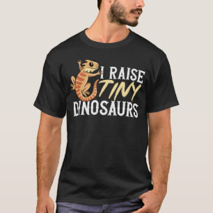 T-shirt J'élève des dinosaures minuscules Dragon barbu Bea