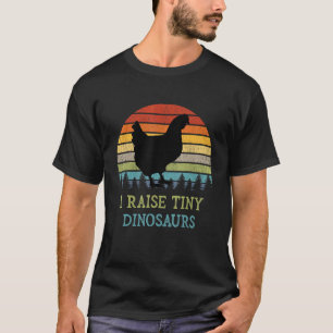 T-shirt J'élève des dinosaures minuscules propriétaire de 