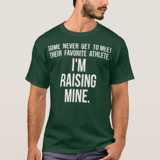 T-shirt J'Élève Le Mien Mes Sports D'Athlète Préférés