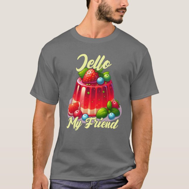 T-shirt Jello mon amie fille 1 (Devant)