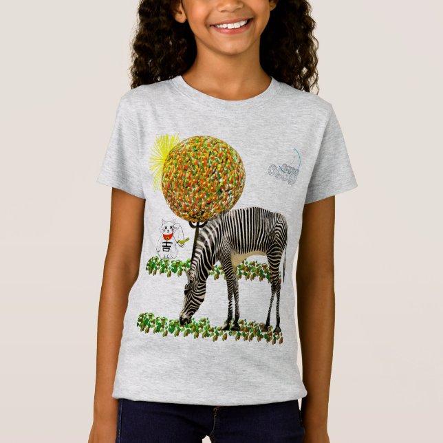 T-Shirt Jelly Bean doux arbres (Devant)
