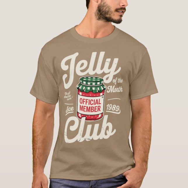 T-shirt Jelly du Month Club (Devant)