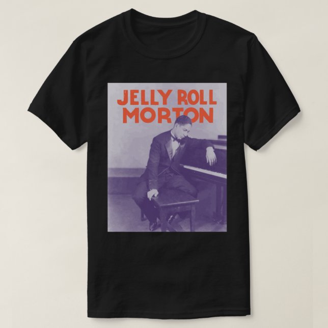 T-shirt Jelly Roll Morton Art     (Design devant)