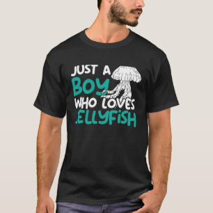 T-shirt Jellyfish Boy Jelly Fish Aquarium Marine Biologie