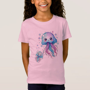 T-Shirt Jellyfish Cute Kawaii