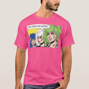 T-shirt Jem Et Les Hologrammes - Nos Chansons Sont Mieux