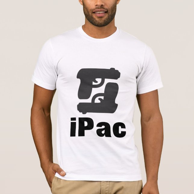 T-shirt J'emballe le propriétaire d'arme à feu d'ipac que (Devant)