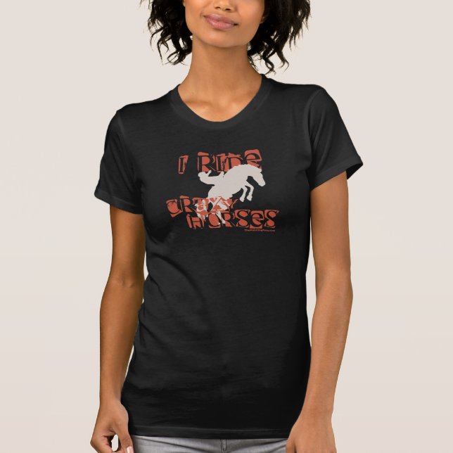 T-shirt J'Embarque Des Chevaux De Fou (Devant)