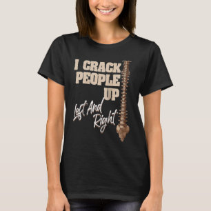 T-shirt J'Embrasse Les Gens Vers Le Chiropraticien Chiropr