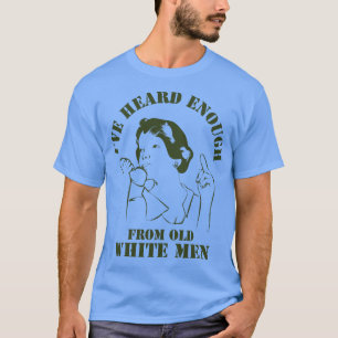 T-shirt J'En Ai Assez Entendu De Style Rétro Homme Blanc V