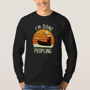 T-shirt J'en ai fini de fréquenter l'hameçon avec Dire