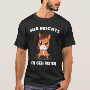 T-shirt J'en ai marre, je vais monter à cheval cavalier ch