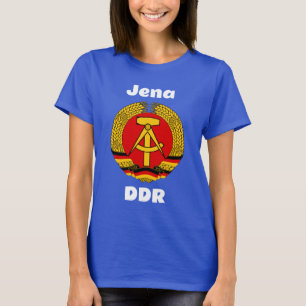 T-shirt Jena, DDR, Jena, Allemagne (RDA d'Allemagne de l'E
