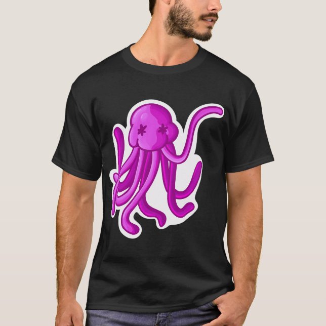 T-shirt Jennifer la méduse (Devant)