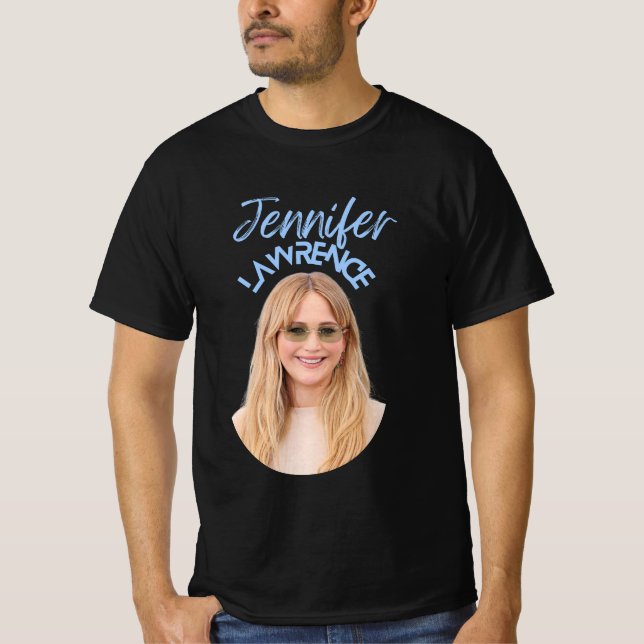 T-shirt Jennifer Lawrence (Devant)