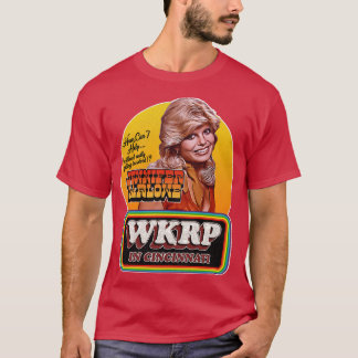 T-shirt Jennifer Marlowe Réceptionniste à WKRP à Cincinnat