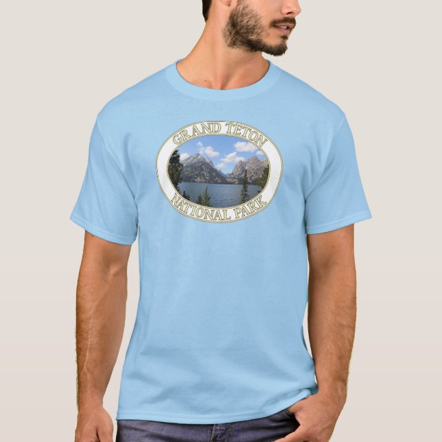 T-shirt Jenny Lake au Grand Teton National Park dans le Wy (Devant)