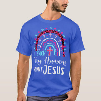 T-shirt J'Enseigne À Des Humains Minuscules Sur Jésus Ense