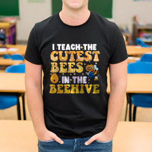 T-shirt J'enseigne aux abeilles les plus mignonnes de la r