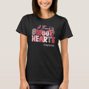 T-shirt J'enseigne aux cœurs doux la vie de professeur léo