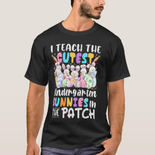 T-shirt J'enseigne aux plus mignons lapins de maternelle d