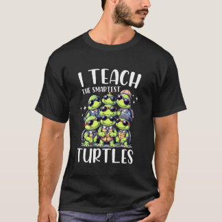 T-shirt J'enseigne aux tortues les plus intelligentes Prof