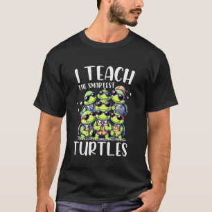 T-shirt J'enseigne aux tortues les plus intelligentes Prof