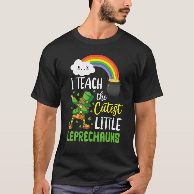 T-shirt J'Enseigne Le Petit Chameau Vert De Leprechauns Le (Devant)
