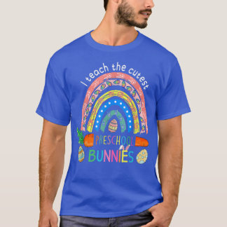 T-shirt J'Enseigne Les Bunnies Primaires Les Plus Cuttes