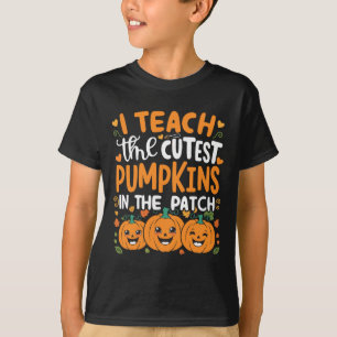 T-shirt J'Enseigne Les Citrouilles Les Plus Couteux Dans L