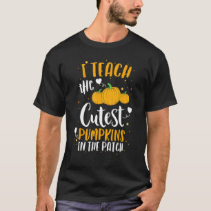 T-shirt J'Enseigne Les Citrouilles Les Plus Couteux Dans L
