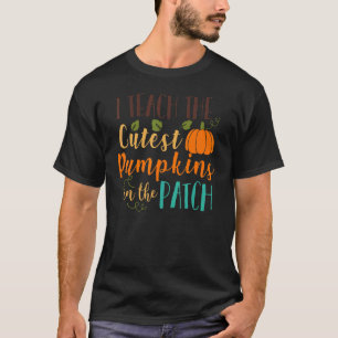 T-shirt J'Enseigne Les Citrouilles Les Plus Couteux Dans L