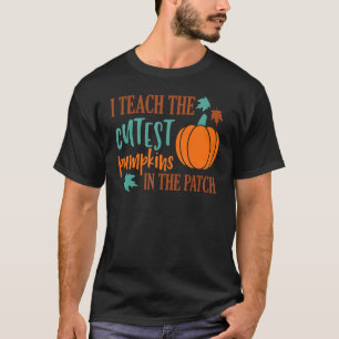T-shirt J'Enseigne Les Citrouilles Les Plus Couteux Dans L