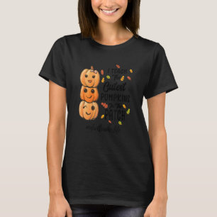 T-shirt J'Enseigne Les Citrouilles Les Plus Cuttes Dans Le