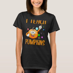 T-shirt J'Enseigne Les Citrouilles Les Plus Cuttes Du Pala