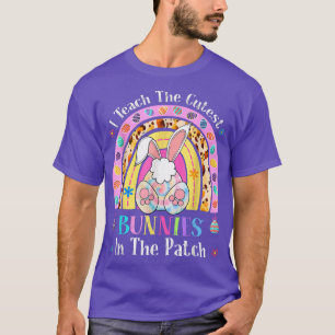 T-shirt J'Enseigne Les Lapins Les Plus Couteux Dans Le Pat