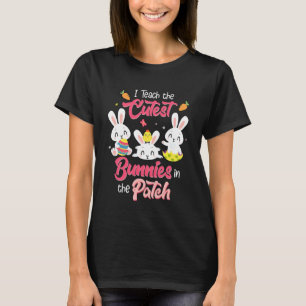 T-shirt J'Enseigne Les Lapins Les Plus Couteux Dans Le Pat