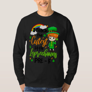 T-shirt J'Enseigne Les Leprechauns Les Plus Cuttes En Pré 