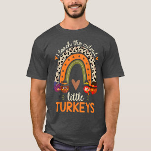 T-shirt J'Enseigne les petites dindes les plus croustillan