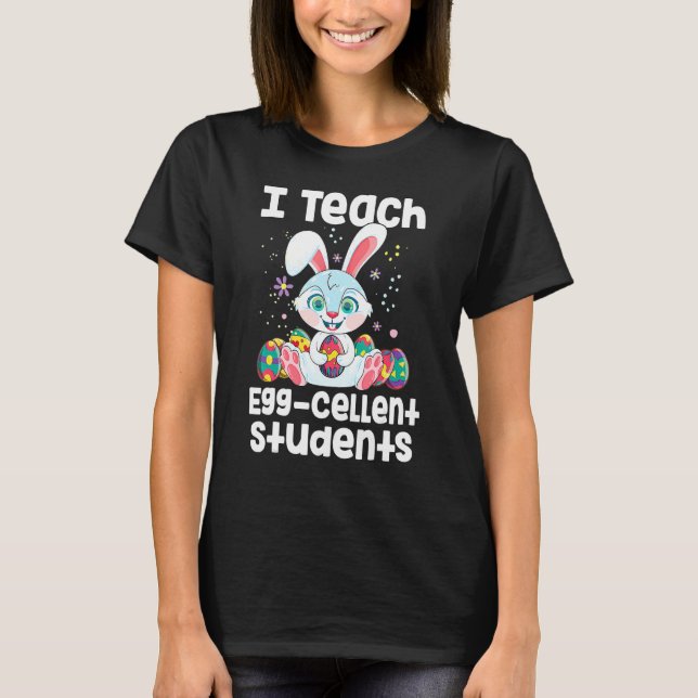 T-shirt J'Enseigne Oeufs Cellulaires Étudiants Enseignant  (Devant)