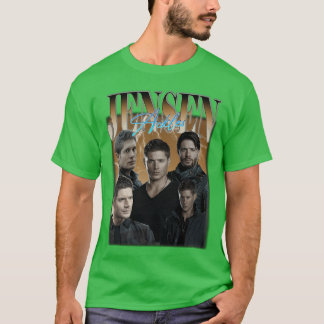 T-shirt Jensen Ackles Contrefaçon Vintage