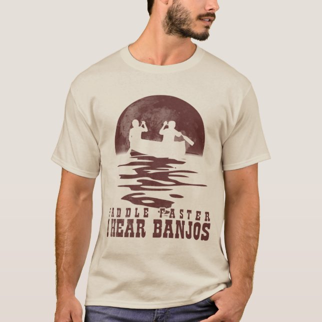 T-shirt j'entends des banjos (Devant)