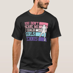 T-shirt J'Entraîne Fille Tennis Tennis Entraîneur Tennis E