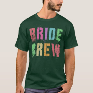 T-shirt J'ÉPOUSE ÉQUIPAGE BRIDE CREW Enterrement de vie de
