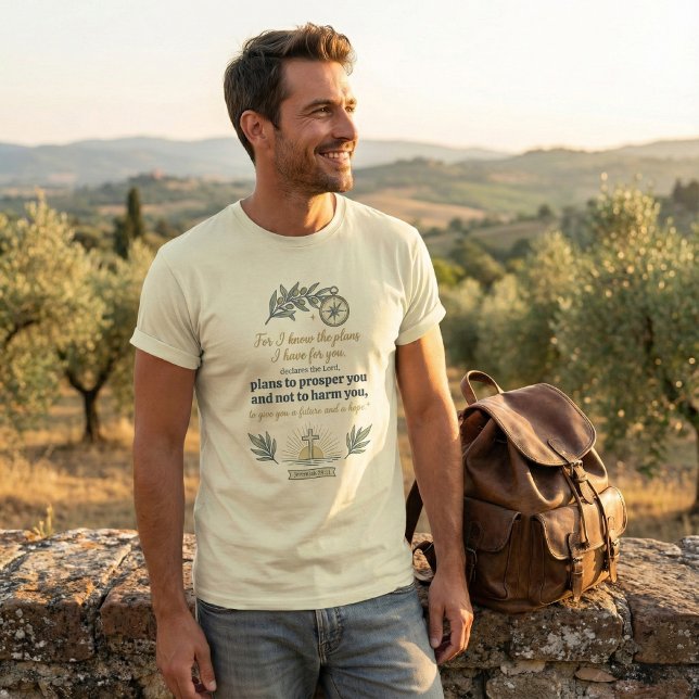 T-shirt Jeremiah 29:11 Bible Verse Inspirational (Créateur téléchargé)