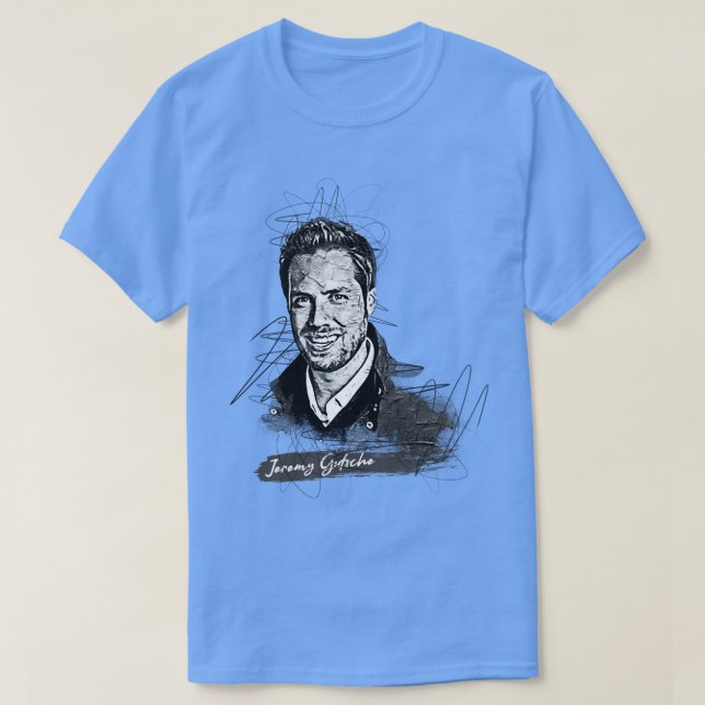 T-shirt Jeremy Gutsche Sketch Art Abstrait (Design devant)