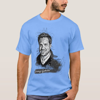 T-shirt Jeremy Gutsche Sketch Art Abstrait