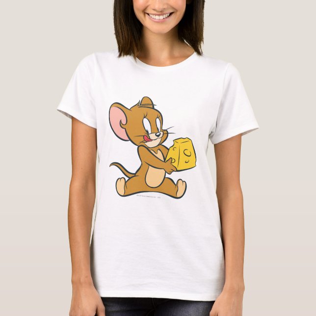 T-shirt Jerry aime son fromage (Devant)