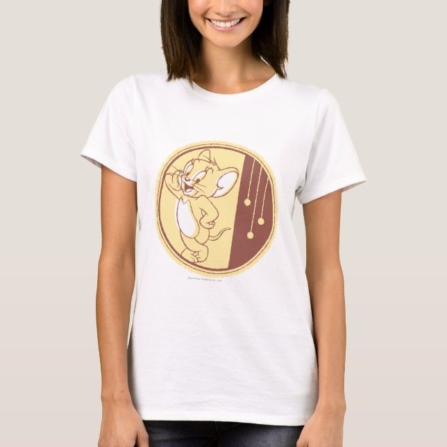 T-shirt Jerry In Circle (Devant)